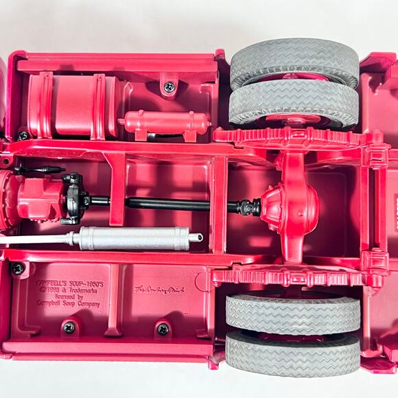 Danbury Mint 1950’s Campbell’s Soup Delivery Truck 1/24 Scale 1998 Red Diecast - Picture 13 of 16